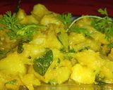 बटाटा ऊसळ (batata usal recipe in marathi) रेसिपी स्टेप 3 फोटो 
