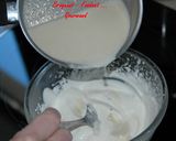 Une image de l'étape 1 de Blanc manger amande.