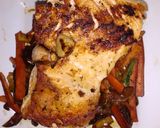 Foto del paso 4 de la receta: Salmón con verduras al wok