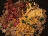 培根玉米蛋炒飯🥓🌽🥚