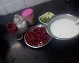 A picture of step 1 of Anar ka raita.