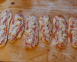 Baconös bagett recept fázis 4 fotója