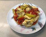Foto del paso 7 de la receta: Pollo especiado con verduras