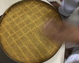 A picture of step 7 of Besan barfi.