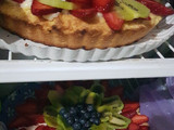 Tarta frutal con pastelera