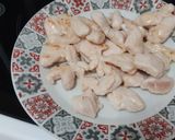Foto del paso 2 de la receta Pechuga de pavo a la soja y picante