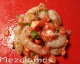 Foto del paso 9 de la receta Tomate relleno de gambas y mozarella