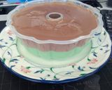 Foto langkah ke 4 dari resep 24. Pudding Roti Pandan Coklat.