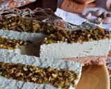 Foto del passaggio 4 della ricetta Cheesecake con crema di pistacchio