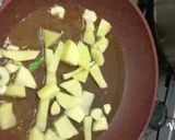 A picture of step 8 of Saag Aloo (spinach & patato curry.