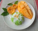 รูปขั้นตอนการทำที่ 8 ของ ข้าวเหนียวมูนใบเตย ข้าวเหนียวมะม่วง