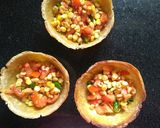 A picture of step 9 of Healthy Katori Chaat.