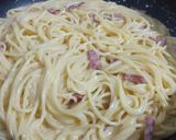 Foto langkah ke 3 dari resep Spaghetti carbonara.
