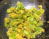 A picture of step 2 of Besan Ki Mirch (quick and easy recipe).