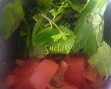 A picture of step 3 of Mint Rasam.