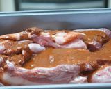 A picture of step 4 of Creole Pork.