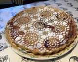 Une image de l'étape 10 de Tarte prunes et vanille (pâte brisée pêche rhubarbe).