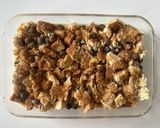 A picture of step 7 of Blueberry Bread Pudding.