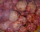 Foto del paso 2 de la receta: Pasta Seca con Salsa de Albóndigas de Carne
