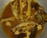 Foto langkah ke 4 dari resep Ceker Ayam Kuah Merah.