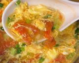 A picture of step 5 of Vietnamese Tomato Egg-drop Soup | Canh Cà Trứng.