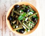 Foto del paso 4 de la receta Ensalada de judías verdes y aceitunas negras