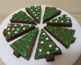 Karácsonyfa brownie recept fázis 4 fotója