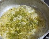 A picture of step 3 of Raw Mango Jam.