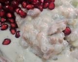 A picture of step 4 of Fruit Custard without custard powder.