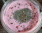A picture of step 3 of Beetroot Curd.