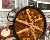Foto del paso 4 de la receta: Fideuá con sepia gambas y cigalas