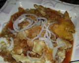 A picture of step 8 of Dhaba style chana chaat.