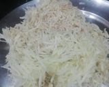 A picture of step 1 of Lauki ka kofta.