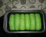 Foto langkah ke 6 dari resep Roti Tawar Santan Pandan Eggless.