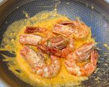 Foto langkah ke 6 dari resep Udang Saus Telur Asin / Prawn Salted Egg.