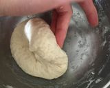 A picture of step 3 of Meng Tou (Steamed rolls).