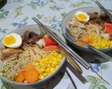 Foto langkah ke 6 dari resep Sup Ramen Simple.