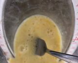 A picture of step 5 of The ’perfect’ scrambled eggs 😉.