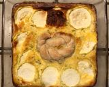 Pas rețetă Quiche cu brânză de capră și dovlecei 3 fotografie