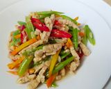 Foto langkah ke 4 dari resep Tumis Tempe Buncis Wortel.