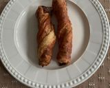 รูปขั้นตอนการทำที่ 4 ของ Bacon Twist Puff