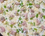 صورة لخطوة 4 من وصفة بيتزا البيضاء (Boisée) 🍕🍕🍕🍕