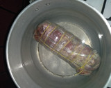 Foto del paso 6 de la receta: Colita de cuadril rellena (arrolado)