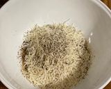 A picture of step 3 of Pasta Carbonara.