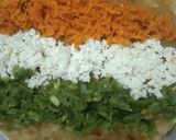 A picture of step 7 of Tricolor Cheese Paratha.