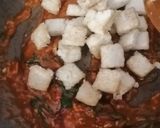 A picture of step 7 of Chilli Tofu.