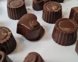 Foto del paso 6 de la receta: Bombones con mantequilla de maní y corazón de merengue #fat