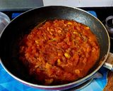 A picture of step 5 of Butter Chicken 🍗🍗.