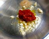 A picture of step 1 of Masala Moong.