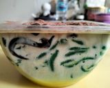 Foto langkah ke 2 dari resep Pop ice durian dawet cincau beng beng drink.